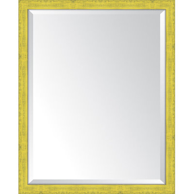 Broadway Wood Flat Wall Mirror