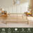 Solid Wood Bed Without Headboard-870448584