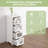 Bathroom Floor Cabinet, Freestanding Small Bathroom Storage Cabinet With 4 Drawers