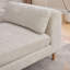 Upholstered Bench with Armrests and 2 Bolster Pillows-2141298448