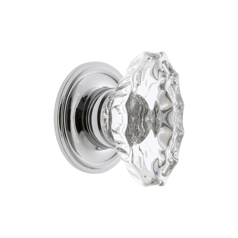 Poignée d'armoire Biarritz, Chrome brillant
