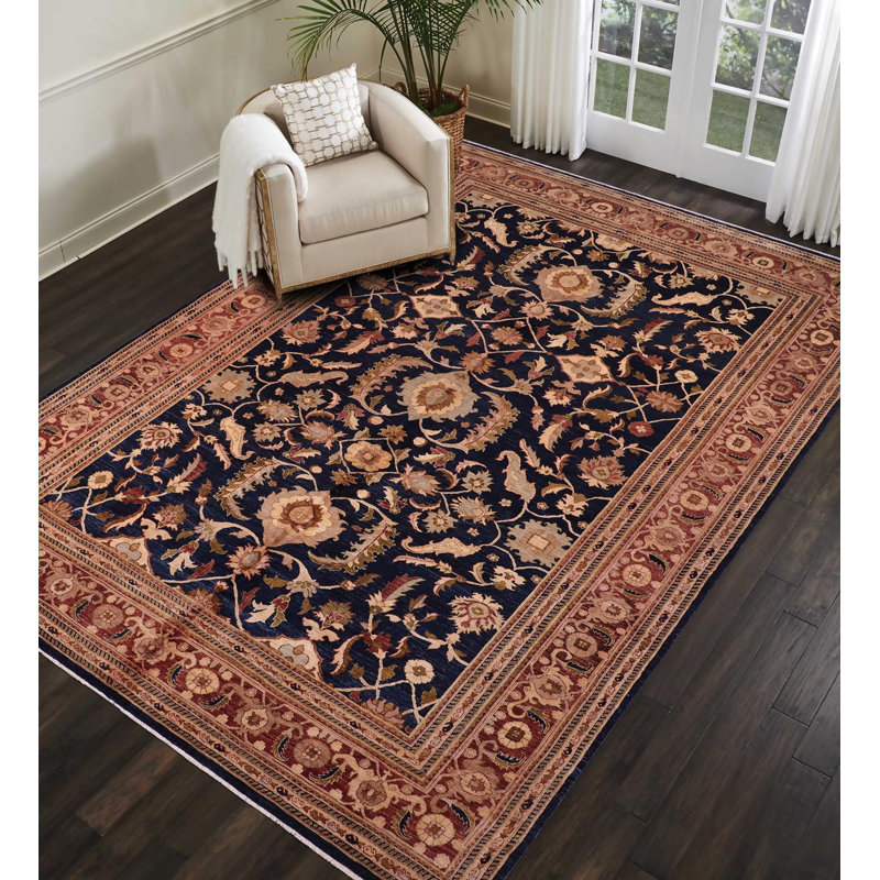 Shawonda Wool Oriental Indoor Rug
