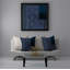 Housse de coussin décoratif carrée scintillante-813809058