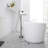 Floor Waterfall Faucet with Diverter-87127469