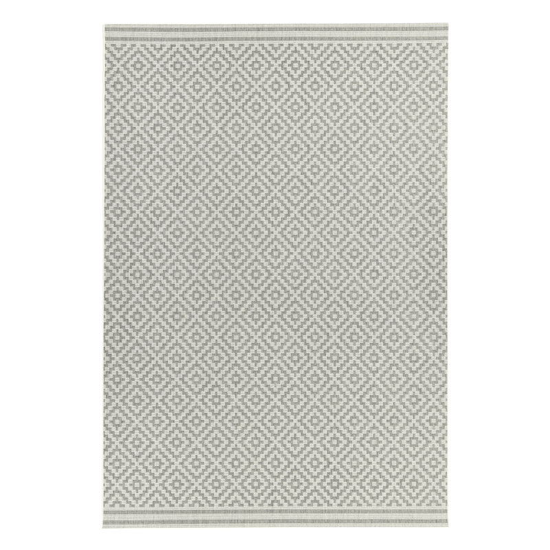Aaima Geometric Indoor / Outdoor Area Rug, Rectangle 120 x 170cm