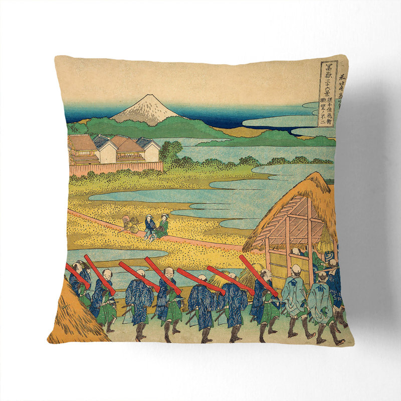 Square Cushion, 40cm H x 40cm W x 15cm D, White