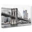 Brooklyn Bridge In New York - Wrapped Canvas Painting-56654663