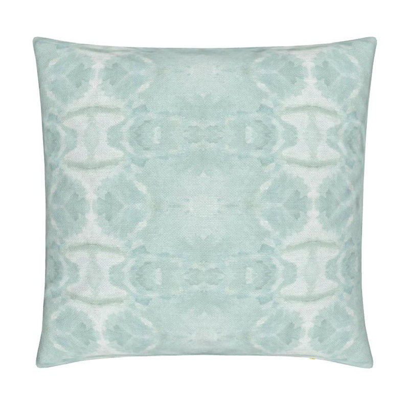 Trees Luxury Throw Pillow, Spa Blue, Square 24"
