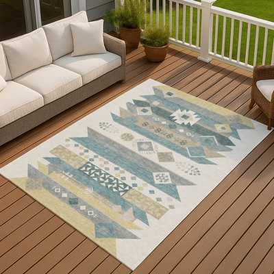 Tapis intérieur / extérieur lavable à la machine Chantille ACN2499 Global