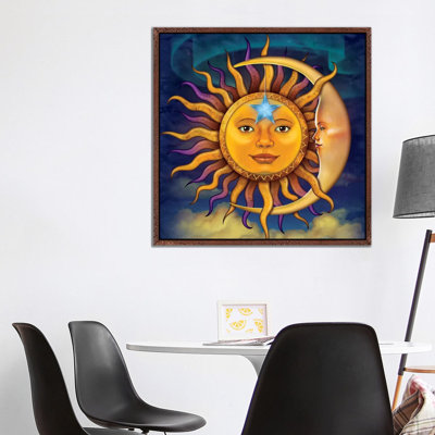 Sun Moon by Vincent Hie - Print on Canvas