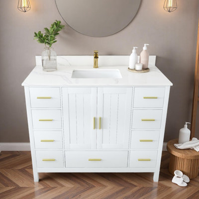 Meuble-lavabo moderne avec lavabo