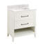 Burfield 30" Single Bathroom Vanity Set with Rectangular Undermount Sink-97945605-97945606-97945612