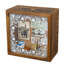 Boîte-cadre murale en bois