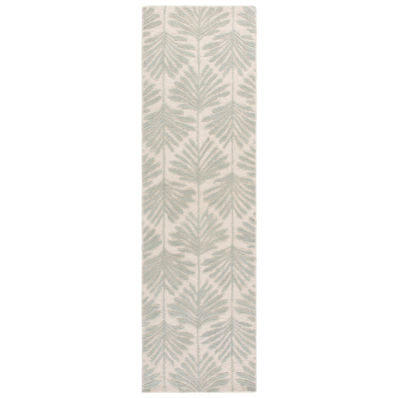 Jardin 627 Hand Tufted 90% Wool; 10% Cotton Floral Rug, Rectangle 8' x 10'