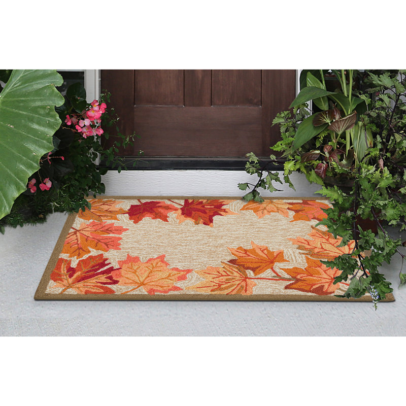 Tapis touffeté à motif floral Dasan, Rectangle 2 pi x 3 pi