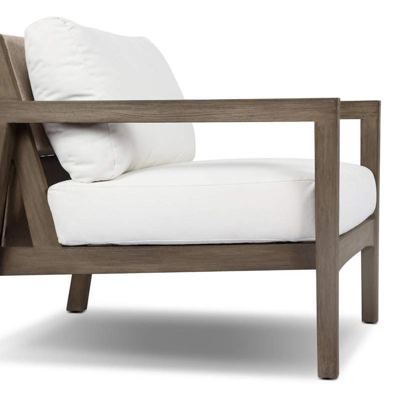 Nilson Outdoor Teak Lounge Chair