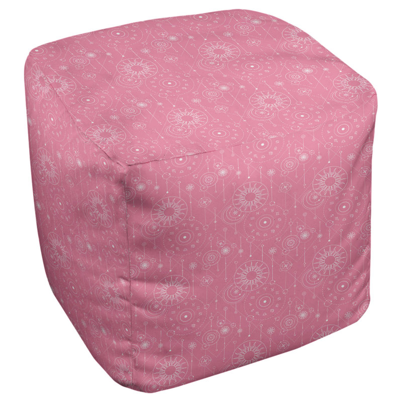Repose-pieds à cubes astrologie Leffel, Bourre pour cube (13 x 13 x 13)