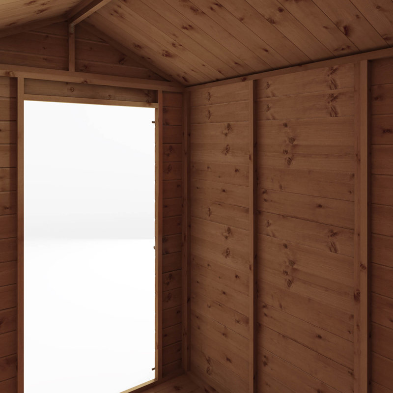 Mercia 7 x 5ft Shiplap Apex Windowless Shed