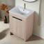  Meuble-lavabo simple 24 po avec comptoir en céramique 24 po-105582621