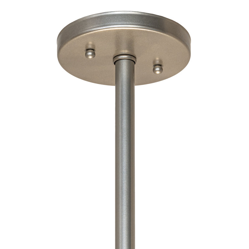 24" Wide Cilindro Mushroom Pleated Textrene Pendant