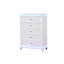 Ensemble de chambre avec très grand lit 5 pièces en blanc laiteux-122264204