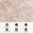 Delano Terracotta Floral Pattern Rug – Washable Low Pile Rug With Non-Slip Backing-2112596441