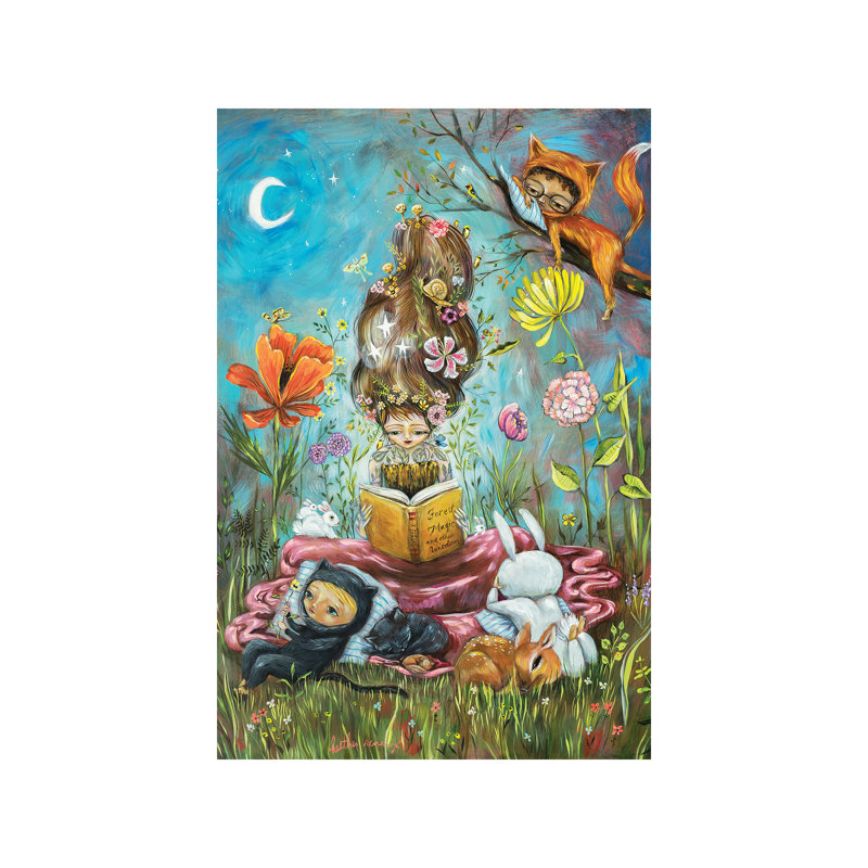 Forest Magic by Heather Renaux - Wrapped Canvas Giclee Art Print, 152.5 cm H x 101.5 cm W