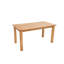 Table de salle à manger en bois massif, finition cirée naturelle-1984898553-1984898559