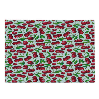 East Urban Home Glass Cherry Cutting Board