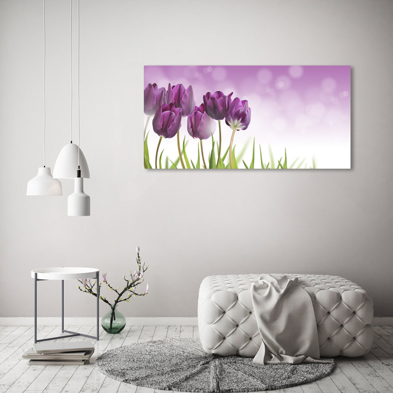 Fillet Tulips 1 Piece Wrapped Canvas Wall Art