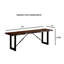 Banc en métal 1Pc