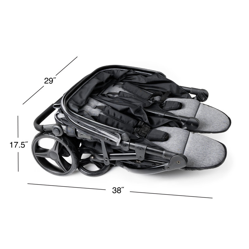 Gaggle Roadster Foldable Double Stroller