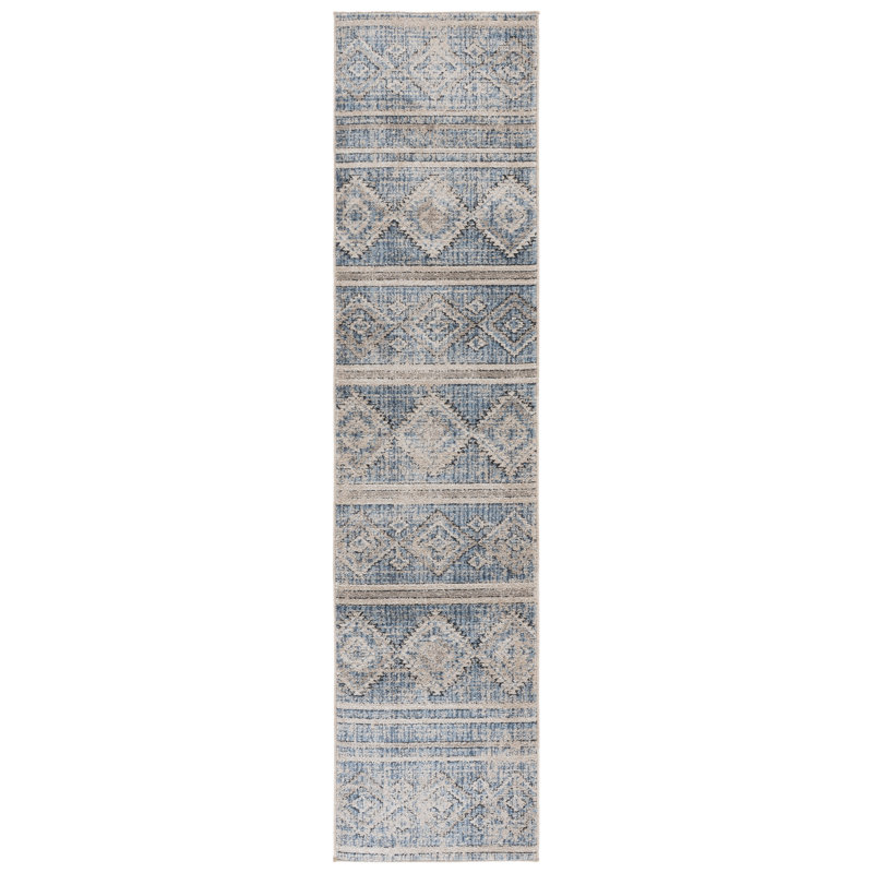 Grove 678 Performance Geometric Shapes Rug, Runner 2'2" x 8'