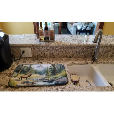 Tapis de séchage Mountain Stream