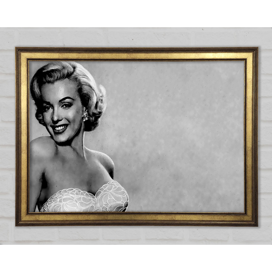 Marilyn Monroe 3 - Einzelne Bilderrahmen Kunstdrucke