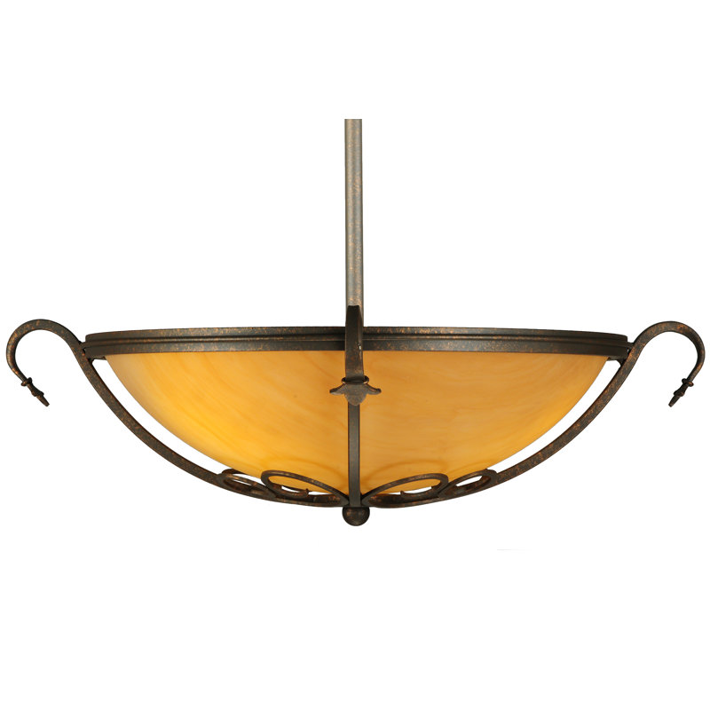 Hillier 3 - Light Semi Flush Mount