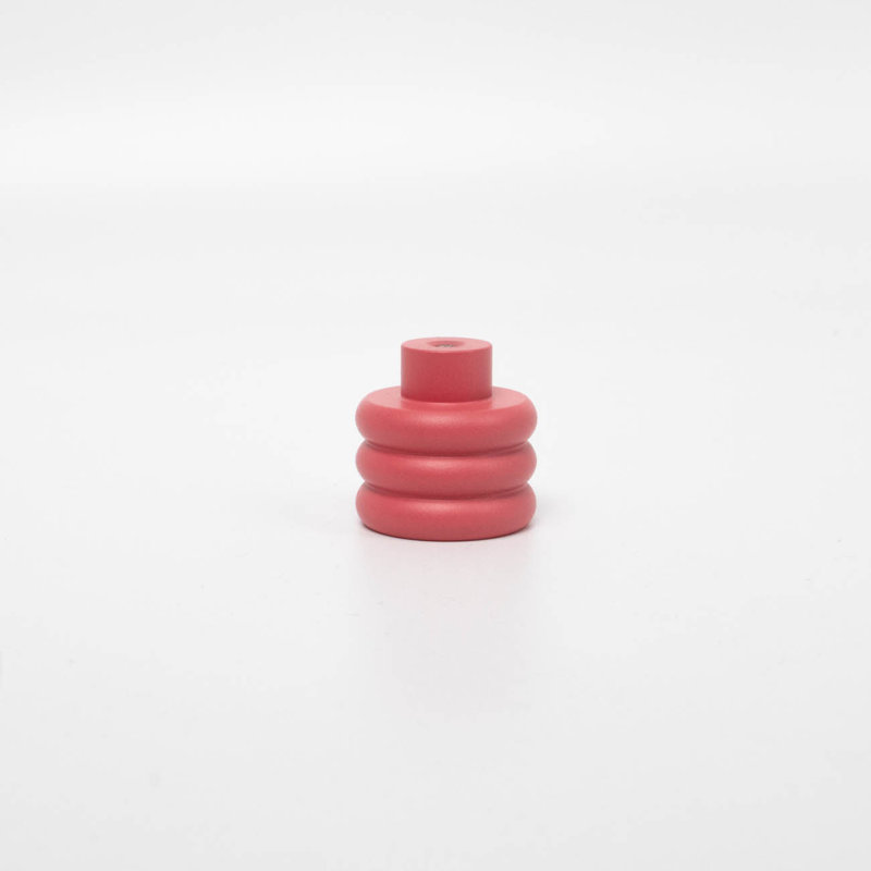ROUS Hardware Mid-Century Modern Honey Comb Knob, Blush (Pink)