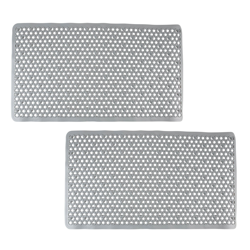 Tapis pour salle de bain Jorun, Gris