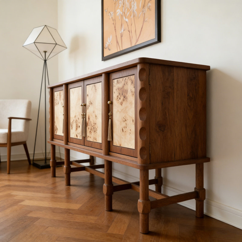 French Retro Simple Style Sideboard