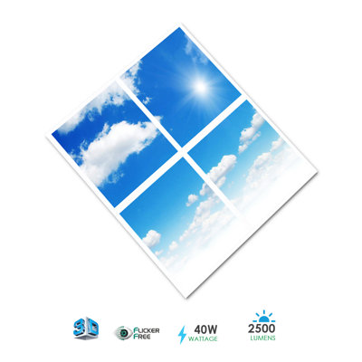 Ioachim Cloud 24" LED Slim Profile Recessed Lighting Kit