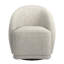 Fauteuil d'appoint pivotant en velours Brunna-2119420886