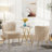 Accent Side Chair With Gold Legs-555640031