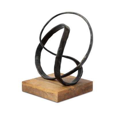 Sculpture en aluminium coulé Lida