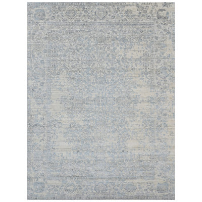 Tapis rectangulaire noué à la main