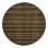 Machine Washable Horizontal Stripes Brown Area Rug