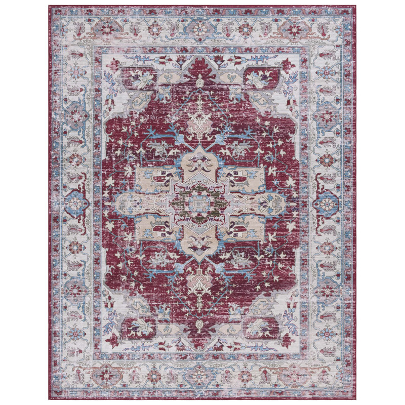 Tucson Performance Machine Washable Oriental Rug, Rectangle 8' x 10'