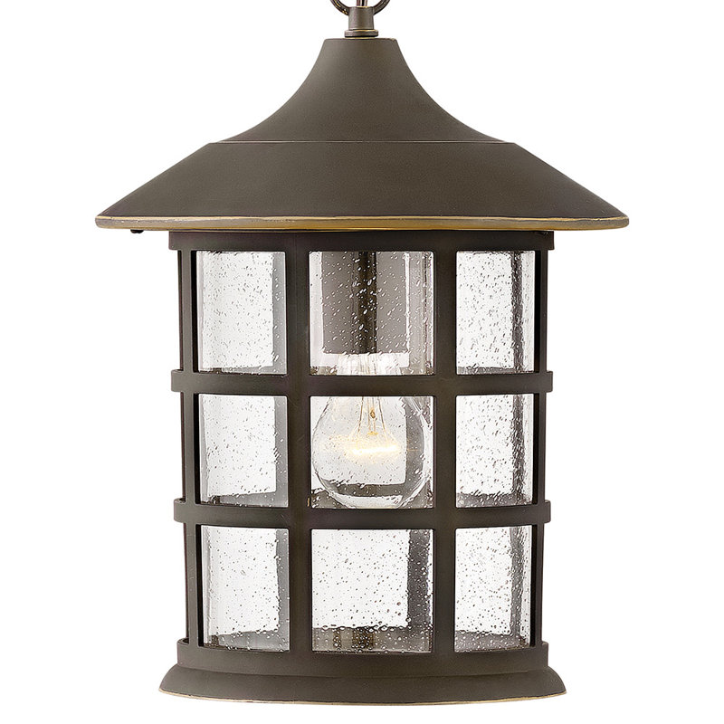 Freeport 1 - Light Lantern Geometric Chandelier, Oil Rubbed Bronze