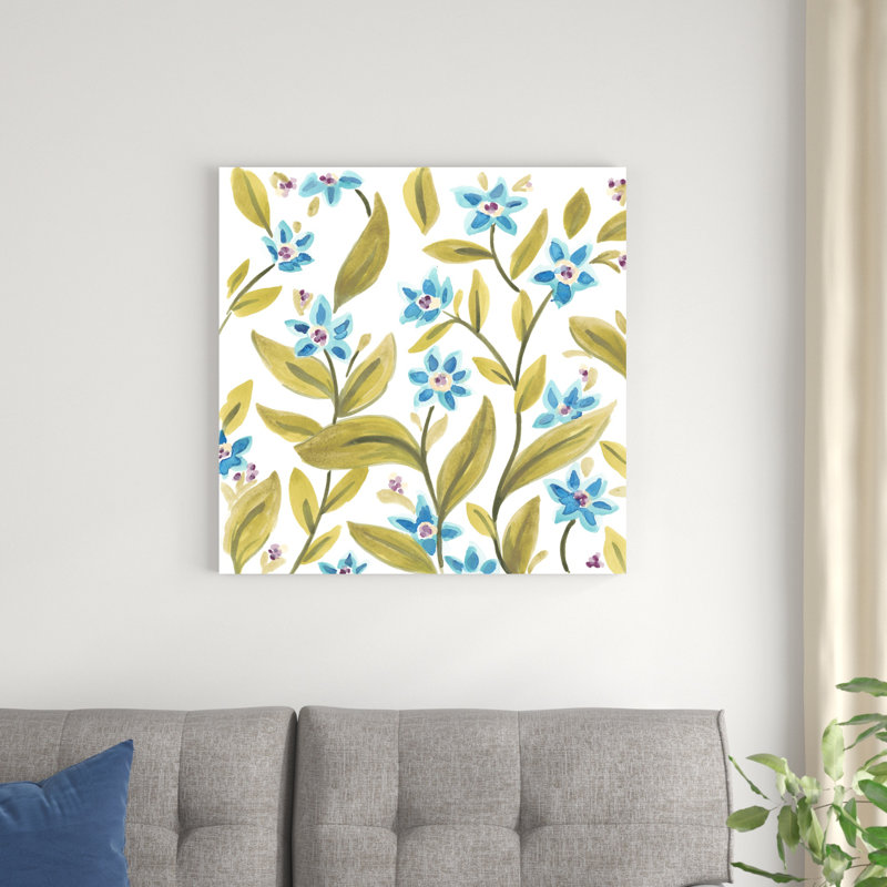 Abbey Floral Tiles IV, H 30 po x l 30 po x P 1,25 po
