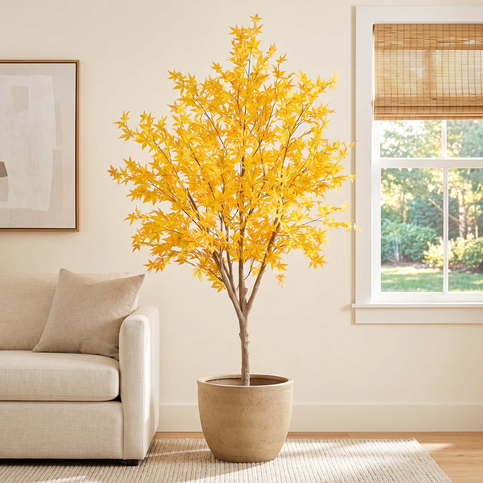 Maple Tree in Nursery Pot, 108" H x 48" W x 48" D