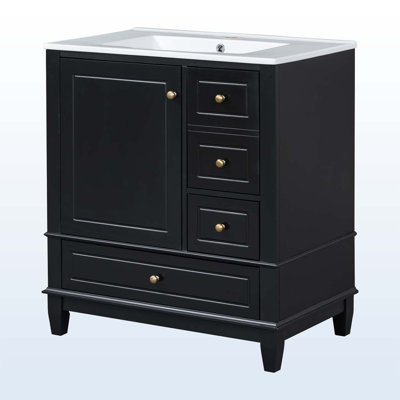 30" Bathroom Vanity with Sink
